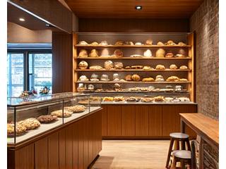 따뜻하고 아늑한 베이커리 내부